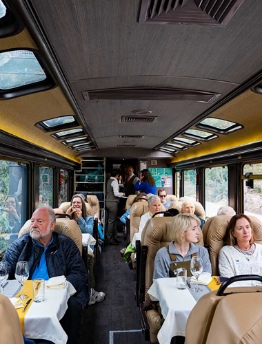 The First Class Train - Inca Rail